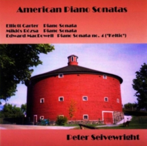 Carterroszamacdowell - American Piano Sonatas in der Gruppe CD bei Bengans Skivbutik AB (2016612)
