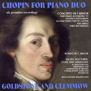 Chopinfrederic - Chopin For Piano Duo in der Gruppe CD bei Bengans Skivbutik AB (2016628)