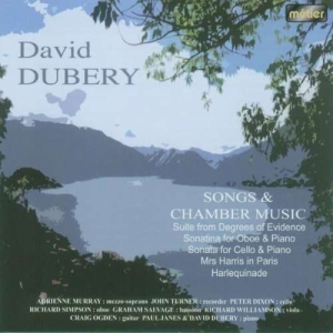 Duberydavid - Songs And Chamber Music in der Gruppe CD bei Bengans Skivbutik AB (2016695)
