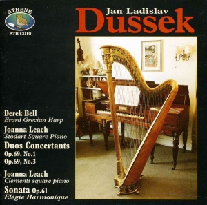 Dussekjan Ladislav - Duos Für Harfe+Klavier in der Gruppe CD bei Bengans Skivbutik AB (2016720)