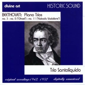 Beethovenludwig Van - Klaviertrios 3,5,11 in der Gruppe CD bei Bengans Skivbutik AB (2016740)