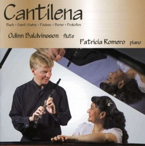 Bach/Poulenc/Prokofieff - Cantilena-Für Flöte Und Piano in der Gruppe CD bei Bengans Skivbutik AB (2016779)