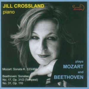 Mozart And Beethoven - Jill Crossland Plays in der Gruppe CD bei Bengans Skivbutik AB (2016789)