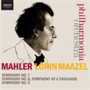 Mahler Gustav - Symphonies Nos. 7-9 in der Gruppe CD bei Bengans Skivbutik AB (2017044)