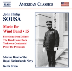 Sousa J P - Music For Wind Band, Vol. 15 in der Gruppe CD bei Bengans Skivbutik AB (2017072)