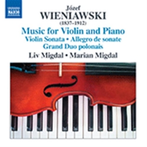 Wieniawski Henryk & Jozef - Music For Violin & Piano in der Gruppe CD bei Bengans Skivbutik AB (2017075)