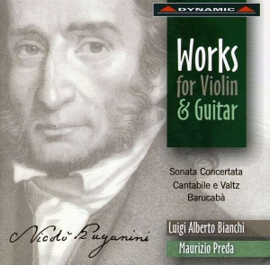 Paganini - Works For Violin And Guitar in der Gruppe CD bei Bengans Skivbutik AB (2017126)