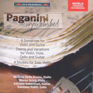 Paganini - Unpublished in der Gruppe CD bei Bengans Skivbutik AB (2017130)