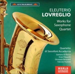 Lovreglio Eleuterio - Works For Saxophone Quartet in der Gruppe CD bei Bengans Skivbutik AB (2017135)