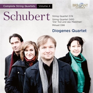 Schubert Franz - String Quartets Vol. 4 in der Gruppe CD bei Bengans Skivbutik AB (2017201)