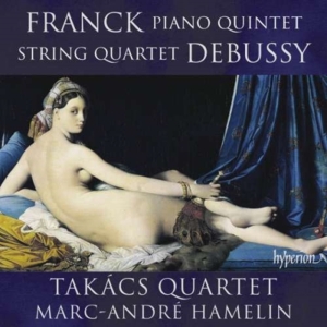 Debussy / Franck - String Quartet / Piano Quintet in der Gruppe CD bei Bengans Skivbutik AB (2017281)