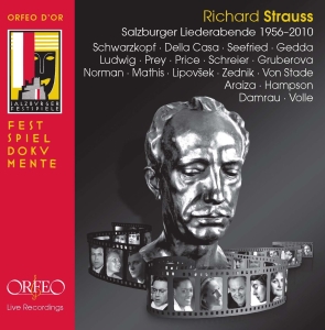 Strauss Richard - Salzburg Lieder Evenings, 1956-2010 in der Gruppe CD bei Bengans Skivbutik AB (2017437)