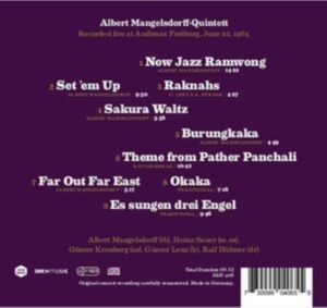 Albert Mangelsdorff Quintett - Legends Live in der Gruppe CD bei Bengans Skivbutik AB (2017452)