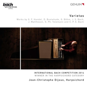 Bach / Handel / Telemann - Varietas - Harpsichord Music in der Gruppe CD bei Bengans Skivbutik AB (2017462)