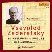 Zaderatsky Vsevolod - 24 Preludes & Fugues in der Gruppe CD bei Bengans Skivbutik AB (2017464)
