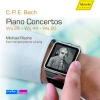Bach C P E - Piano Concertos Wq20, Wq26 & Wq44 in der Gruppe CD bei Bengans Skivbutik AB (2017481)