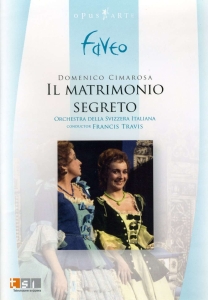 Cimarosa: Travis/Fissore - Il Matrimonio Segreto in der Gruppe DVD & BLU-RAY bei Bengans Skivbutik AB (2033556)
