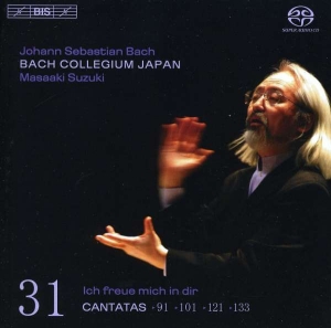 Bach - Cantatas Vol 31 (91,101,121,13 in der Gruppe MUSIK / SACD / Klassiskt bei Bengans Skivbutik AB (2033753)
