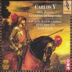 Savall Jordi - Carlos V - Mille Regretz/La Ca in der Gruppe MUSIK / SACD / Klassiskt bei Bengans Skivbutik AB (2034029)