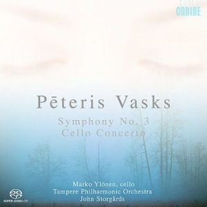 Vasks Peteris - Symphony No. 3, Cello Concerto in der Gruppe MUSIK / SACD / Klassiskt bei Bengans Skivbutik AB (2034276)