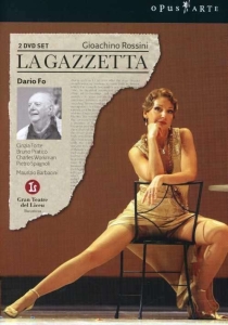 Rossini - La Gazetta in der Gruppe DVD & BLU-RAY bei Bengans Skivbutik AB (2034367)