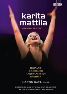 Duparc/Saariaho/Rachmaninov/Dvorak - Helsinki Recital in der Gruppe DVD & BLU-RAY bei Bengans Skivbutik AB (2035422)