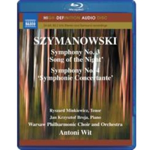 Szymanowski - Symphonies Nos 3 & 4 in der Gruppe MUSIK / Musik Blu-Ray / Klassiskt bei Bengans Skivbutik AB (2035760)