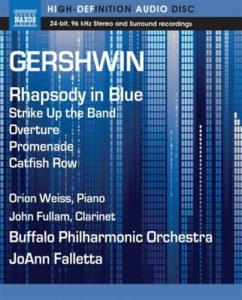 Gershwin - Rhapsody In Blue in der Gruppe MUSIK / Musik Blu-Ray / Klassiskt bei Bengans Skivbutik AB (2036233)
