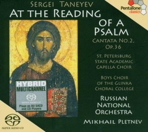 Tanejew - At The Reading Of A Psalm in der Gruppe MUSIK / SACD / Klassiskt bei Bengans Skivbutik AB (2036325)