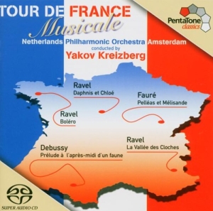 Ravel/Faure/Debussy - Tour De France Musicale in der Gruppe MUSIK / SACD / Klassiskt bei Bengans Skivbutik AB (2036338)