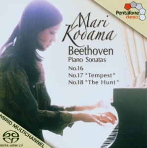 Beethoven - Klaviersonaten 16,17,18 in der Gruppe MUSIK / SACD / Klassiskt bei Bengans Skivbutik AB (2036341)