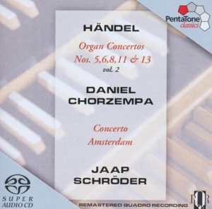 Händel - Orgelkonzerte Vol.2 in der Gruppe MUSIK / SACD / Klassiskt bei Bengans Skivbutik AB (2036366)