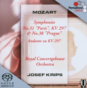 Mozart - Sinfonien 31 & 38 in der Gruppe MUSIK / SACD / Klassiskt bei Bengans Skivbutik AB (2036381)