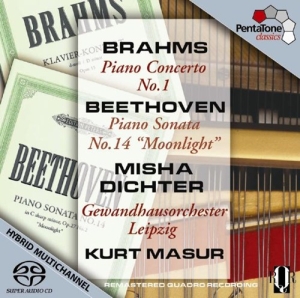 Brahms - Klavierkonzert 1 in der Gruppe MUSIK / SACD / Klassiskt bei Bengans Skivbutik AB (2036386)