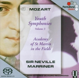 Mozart - Jugendsinfonien Vol.3 in der Gruppe MUSIK / SACD / Klassiskt bei Bengans Skivbutik AB (2036399)