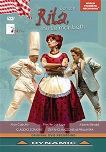 Donizetti - Rita Ou Le Mari Battu in der Gruppe DVD & BLU-RAY bei Bengans Skivbutik AB (2036452)