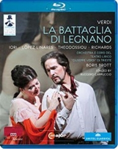 Verdi - Battaglia Di Legano (Blu-Ray) in der Gruppe MUSIK / Musik Blu-Ray / Klassiskt bei Bengans Skivbutik AB (2036480)