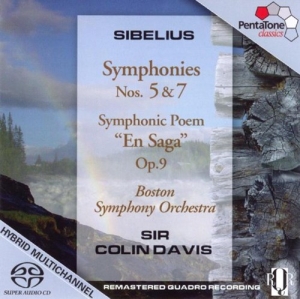 Sibelius - Sinfonien 5+7 in der Gruppe MUSIK / SACD / Övrigt bei Bengans Skivbutik AB (2036494)