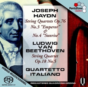Haydn - Streichquartette Op.76 in der Gruppe MUSIK / SACD / Övrigt bei Bengans Skivbutik AB (2036499)