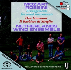 Mozart/Rossini - Bearbeitungen Für Blasinstrumente in der Gruppe MUSIK / SACD / Klassiskt bei Bengans Skivbutik AB (2036500)