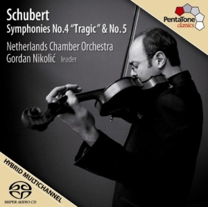 Schubert - Sinfonien 4+5 in der Gruppe MUSIK / SACD / Klassiskt bei Bengans Skivbutik AB (2036525)