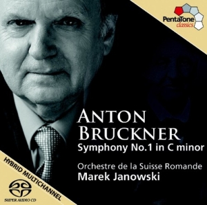 Bruckner - Sinfonie 1 in der Gruppe MUSIK / SACD / Klassiskt bei Bengans Skivbutik AB (2036569)
