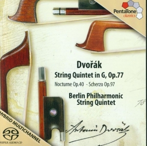 Dvorak - Streichquintett Op.77 in der Gruppe MUSIK / SACD / Klassiskt bei Bengans Skivbutik AB (2036574)