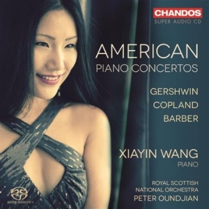 Gershwin / Copland / Barber - American Piano Concertos in der Gruppe MUSIK / SACD / Klassiskt bei Bengans Skivbutik AB (2036966)