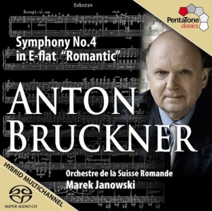 Bruckner - Symphony No 4 in der Gruppe MUSIK / SACD / Klassiskt bei Bengans Skivbutik AB (2037017)