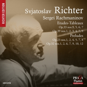 Sviatoslav Richter - Sergei Rachmaninov: Etudes-Tableaux Op. 33 Nos. 9, 5, 6, 7 in der Gruppe CD bei Bengans Skivbutik AB (2037121)