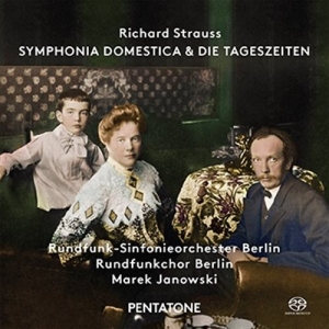 Strauss Richard - Symphonia Domestica in der Gruppe MUSIK / SACD / Klassiskt bei Bengans Skivbutik AB (2037180)
