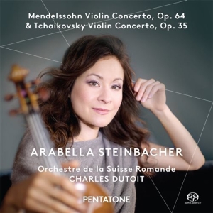 Mendelssohn/Tchaikovsky - Violin Concertos in der Gruppe MUSIK / SACD / Klassiskt bei Bengans Skivbutik AB (2037181)