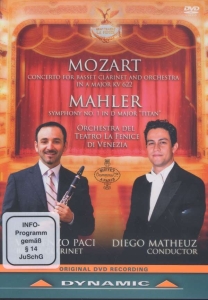 Mozart / Mahler - Concert For Basset Clarinet in der Gruppe DVD & BLU-RAY bei Bengans Skivbutik AB (2037229)