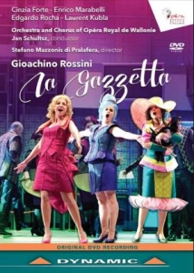 Rossini Gioachino - La Gazzetta in der Gruppe DVD & BLU-RAY bei Bengans Skivbutik AB (2037306)